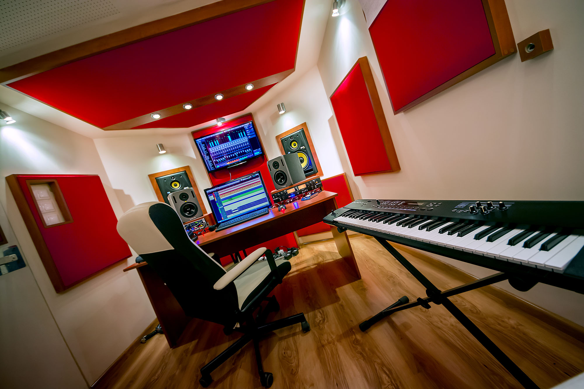 Perspective room view